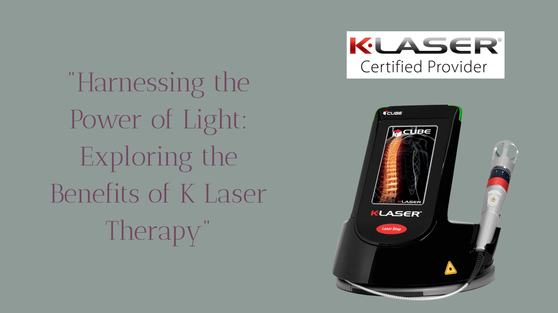 Unlocking the Power of K-Laser Therapy: Uses and Science Explained 1 unlocking the power of k-laser therapy: uses and science explained
